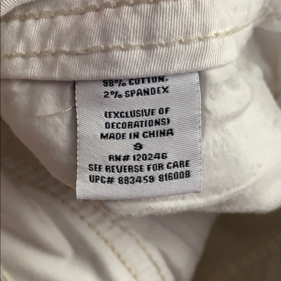 White Wallflower jean shorts - Picture 3 of 4